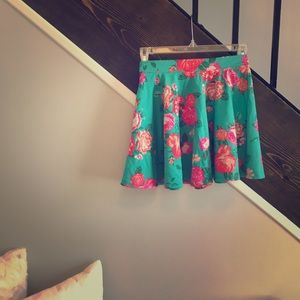 New floral skirt